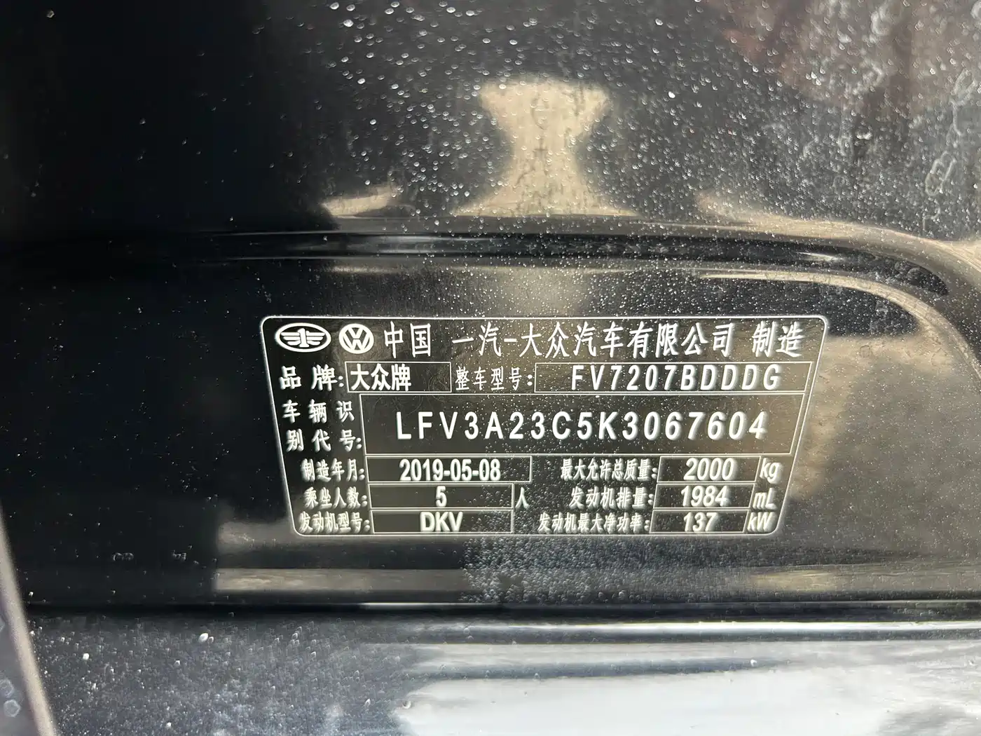 Volkswagen Magotan 2019 330TSI DSG Luxury Class China VI фото 15