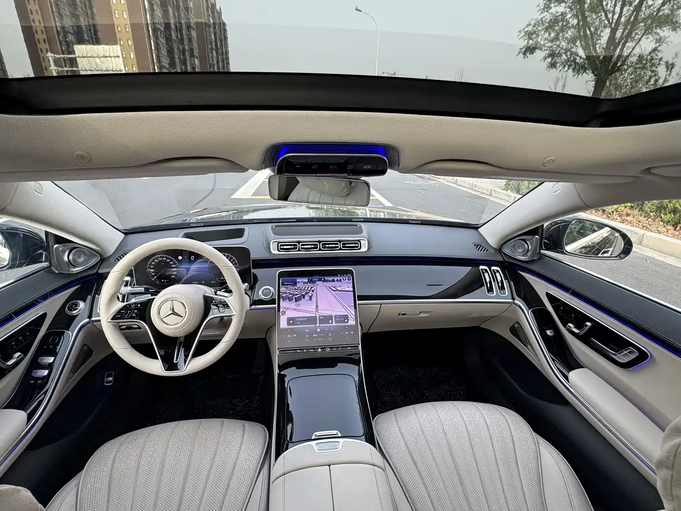 Mercedes-Benz S-Class New Energy 2023 S 450 e L Plug-in Hybrid Sedan фото 36
