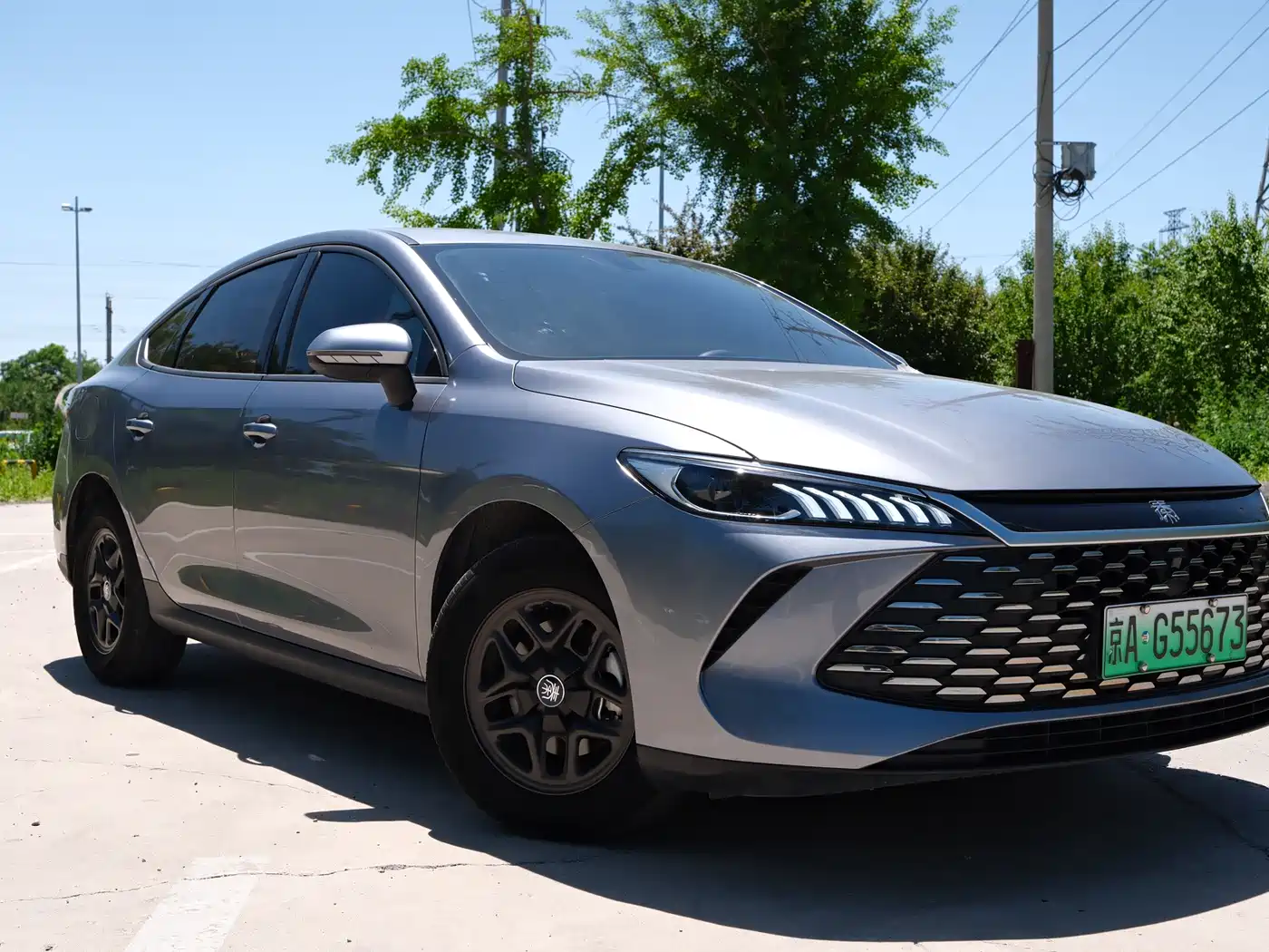 BYD Qin PLUS 2025 DM-i Smart Drive 55KM Leader