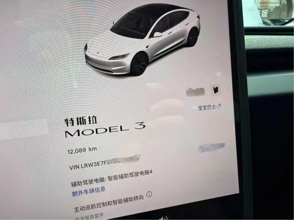 Tesla Model 3 2026 2025 Model Rear-Wheel Drive Edition