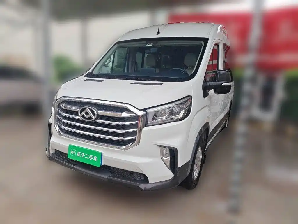 SAIC Maxus Xintu V90 2023 2022 2.0T Manual Zhida RWD Long Wheelbase High Roof Single Rear Tire 9-Seater