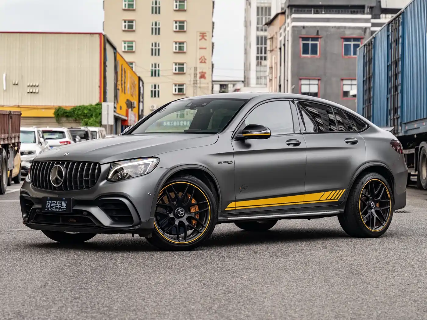 Mercedes-Benz GLC Coupe AMG 2018 AMG GLC 63 S 4MATIC+ Coupe SUV Pioneer Special Edition
