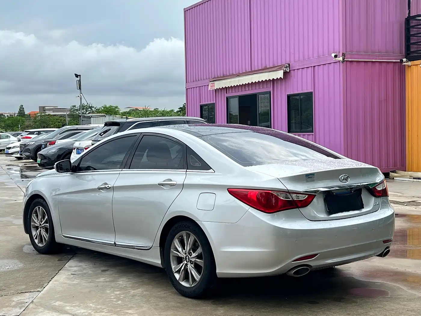 Hyundai Sonata 2014 2.4L Automatic Leading Edition China IV фото 8