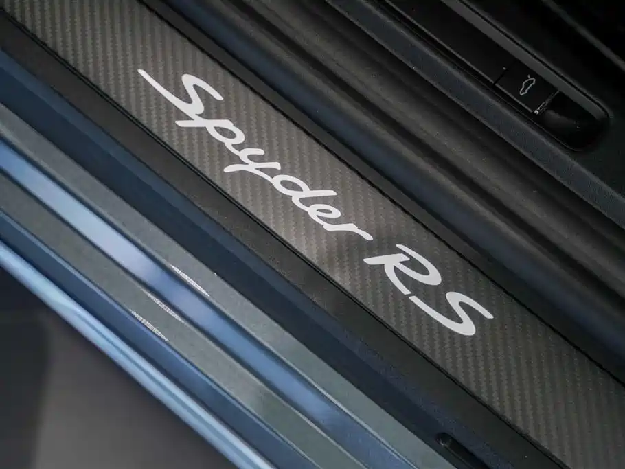 Porsche 718 2023 Spyder RS 4.0L фото 13