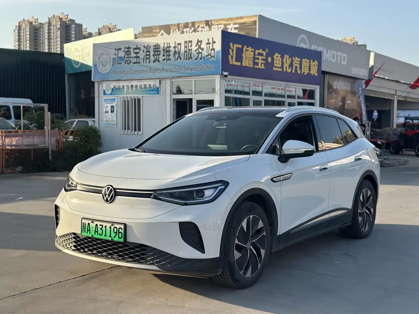 Volkswagen ID.4 CROZZ 2022 — пригон из Китая