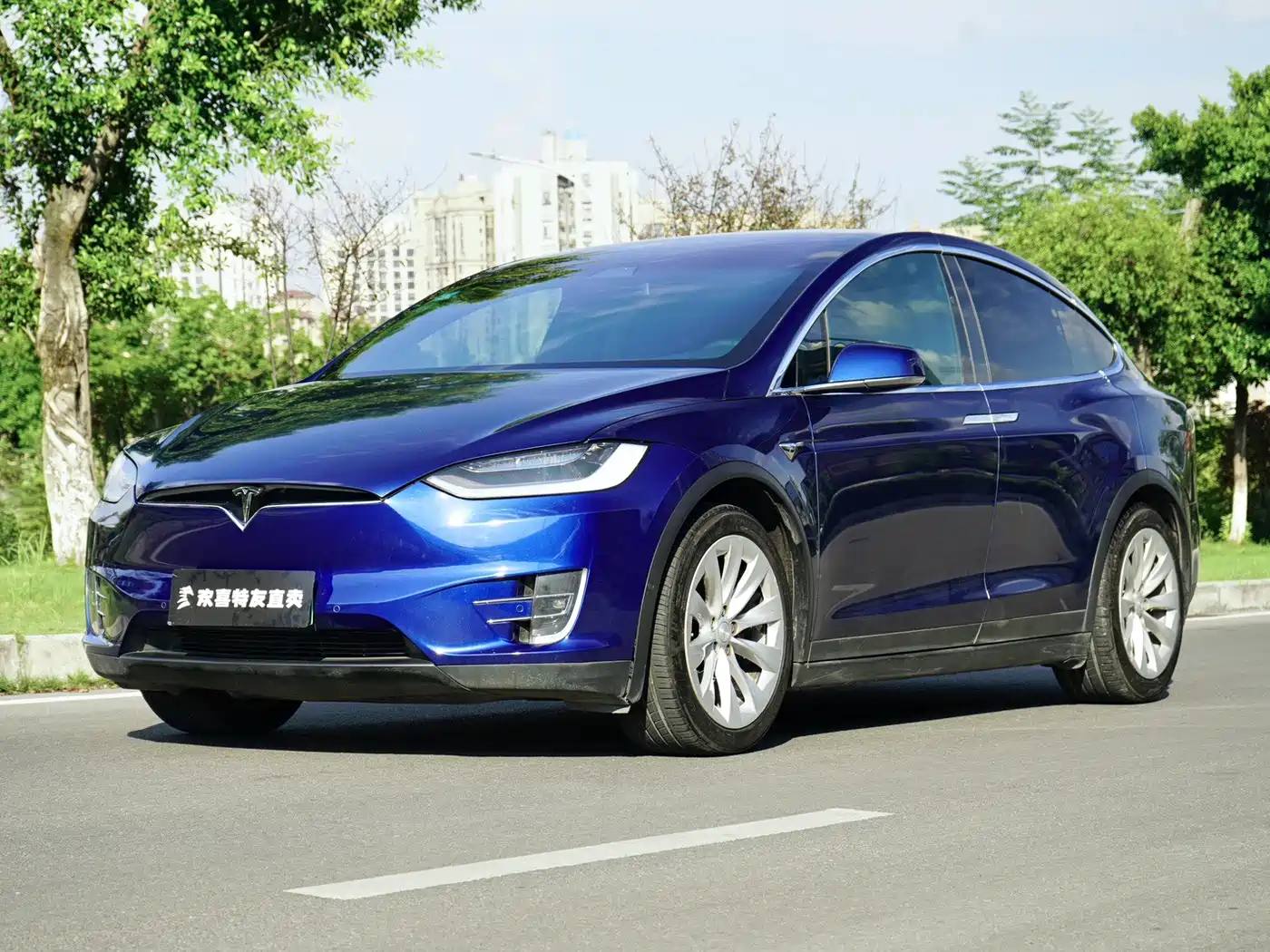 Tesla Model X 2016 — пригон из Китая