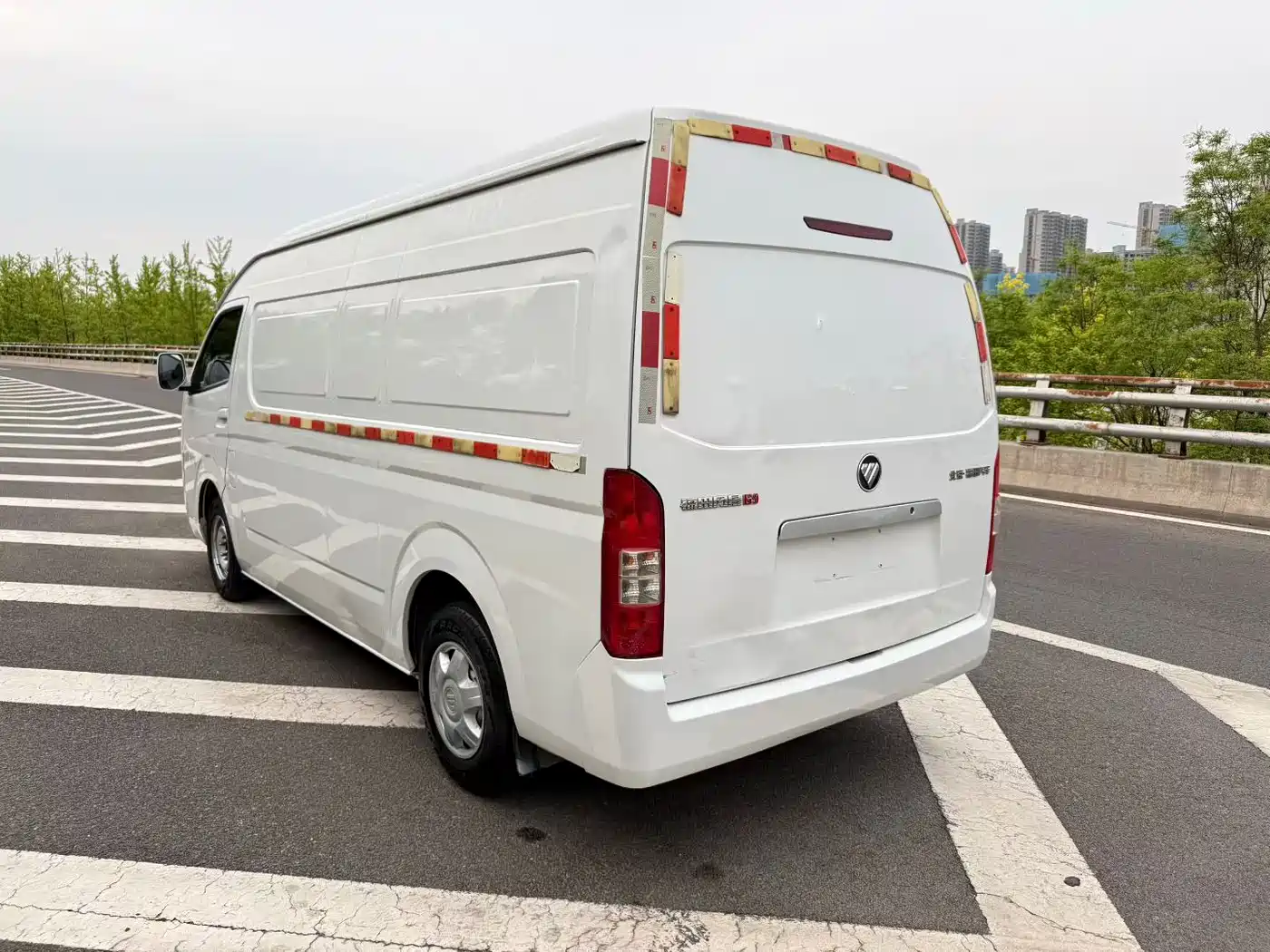 Foton Fengjing G9 2021 2021 2.4L Gasoline Commercial Version Long Wheelbase High Roof 2-Seater Van 4K22D4M