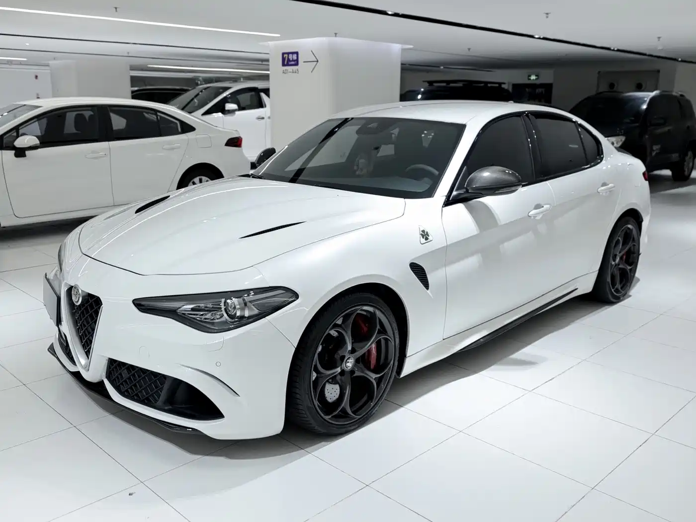 Alfa Romeo Giulia, 2018 год