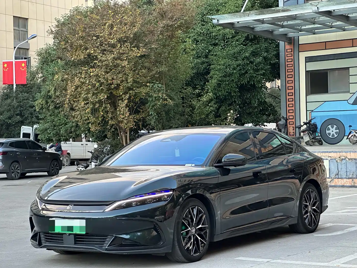 BYD Han 2022 EV 610KM AWD Qianshan Green Limited Edition