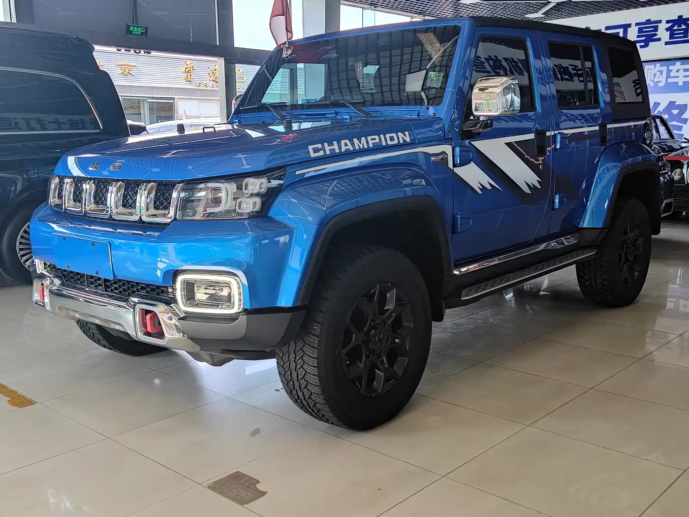  BAIC ORV Beijing Offroad BJ40 2018 2.3T Auto 4WD HuanTa Champion Edition China V