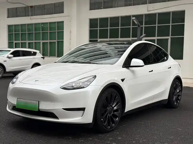 Tesla Model Y Performance, высокопроизводительный полный привод