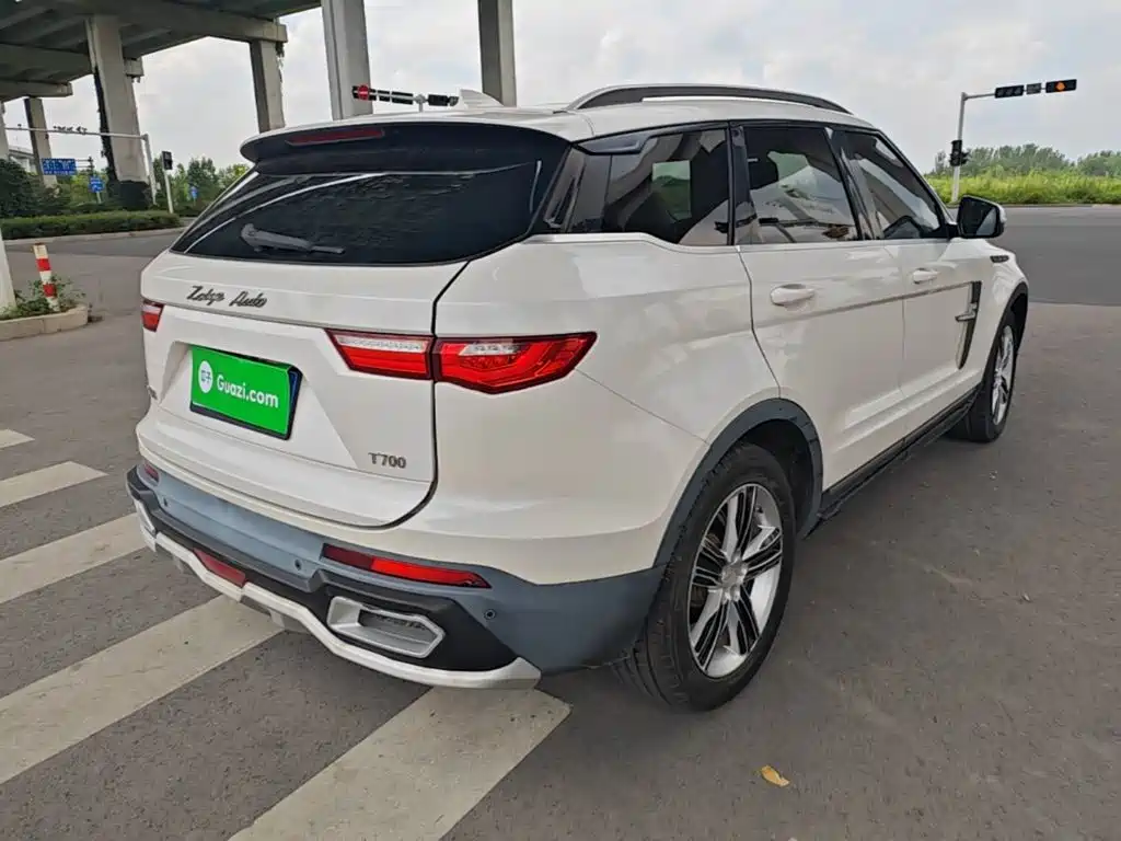 Zotye T700 2018 2017 1.8T Manual Exclusive