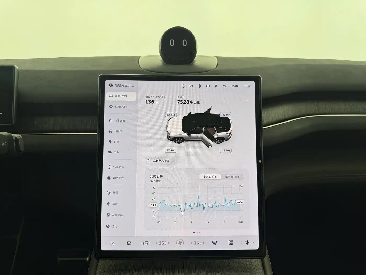 NIO ES7 2023 2022 75kWh