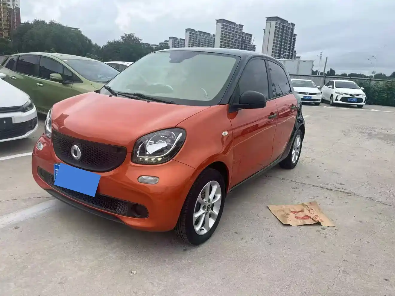 smart forfour 2017 2016 1.0L 52kW Agile Edition