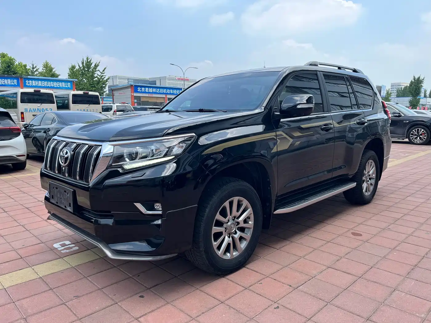 Toyota Prado 2019 3.5L Automatic TX-L Zunxiang Edition with Rear-mounted Spare Tire