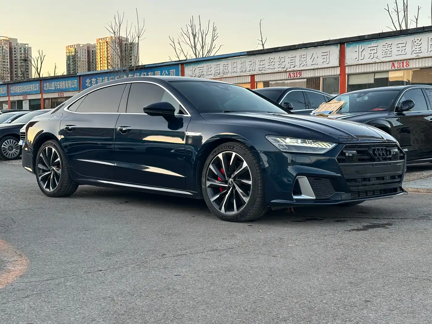 Audi A7L 2022 55 TFSI quattro S-line Horizon Edition Crystal Flow Package фото 3
