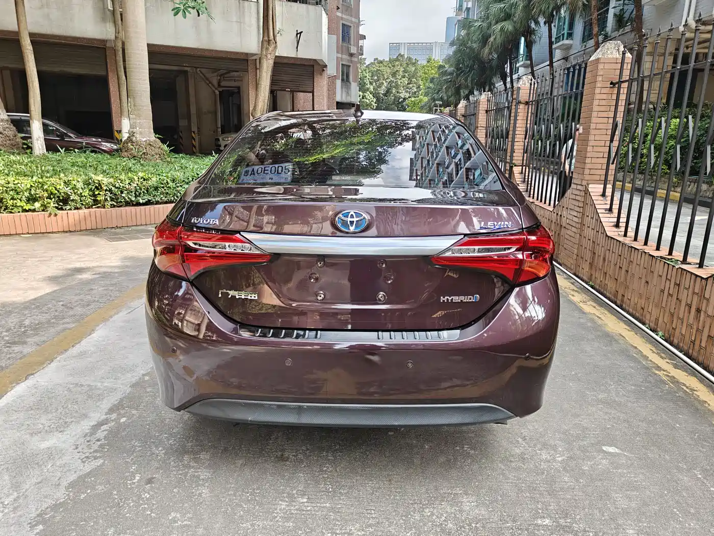 Toyota Levin 2017 Facelift Hybrid 1.8H GS E-CVT Elite Sunroof Edition China V фото 5
