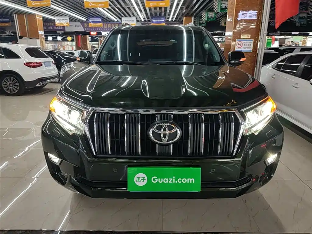 Toyota Prado 2018 3.5L Automatic TX-L Rear-mounted Spare Tire фото 3