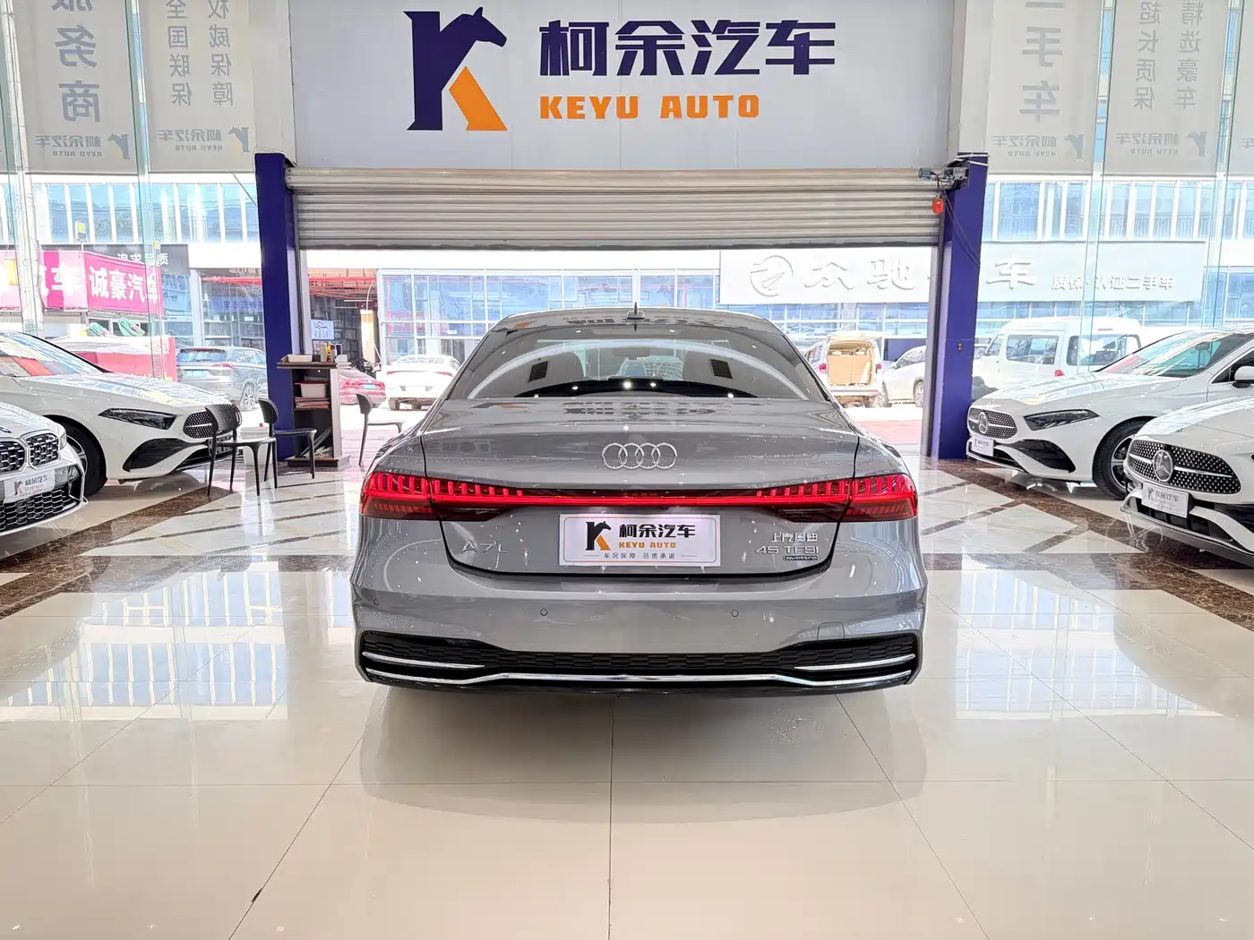 Audi A7L 2024 45TFSI quattro S-line Vision Edition Crystal Package фото 17