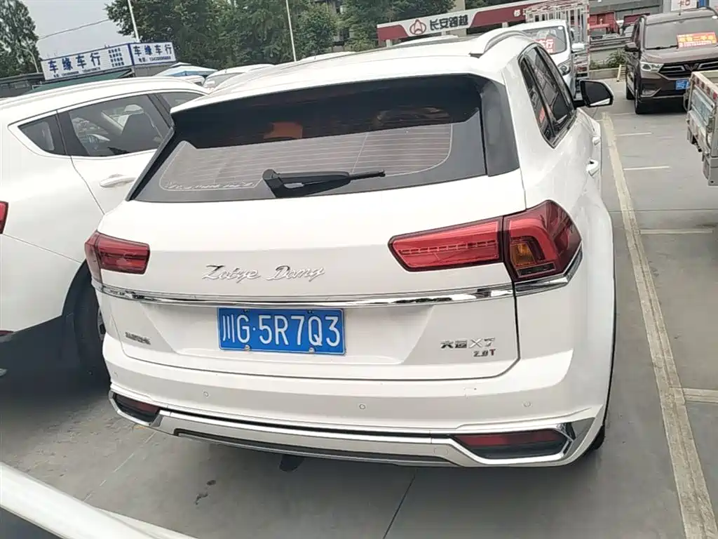 Zotye X7 2018 2018 2.0T Automatic Premium