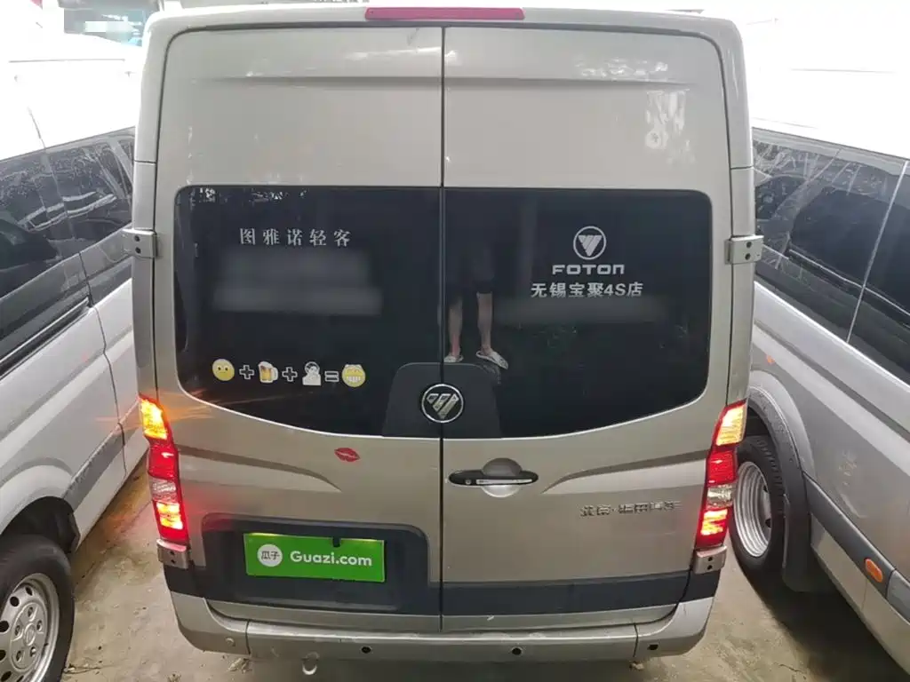 Foton Tuyano 2024 2022 2.8T Manual Tongtu Multi-purpose Extra Long Wheelbase Medium Roof Single Rear Tire 5/6/7/9-Seater F2.8NS6B177L