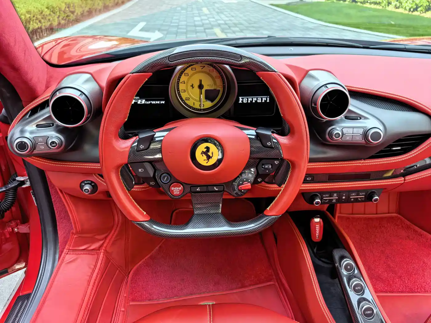 Ferrari F8 2021 2020 Spider 3.9T V8