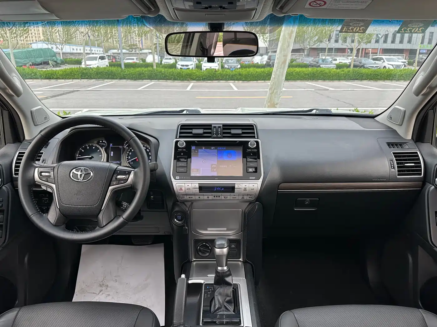 Toyota Prado 2018 3.5L Automatic TX-L NAVI Rear-mounted Spare Tire фото 8