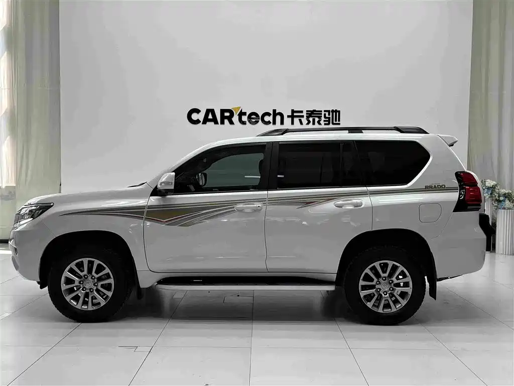 Toyota Prado 2020 2018 3.5L Automatic TX-L Rear-mounted Spare Tire
