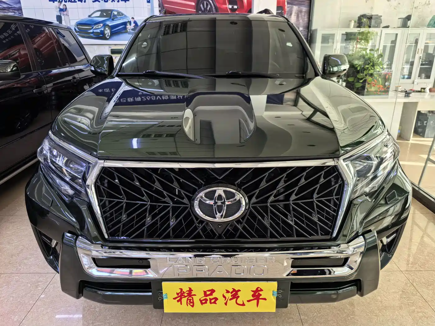 Toyota Prado 2018 3.5L Automatic TX-L Rear-mounted Spare Tire фото 2