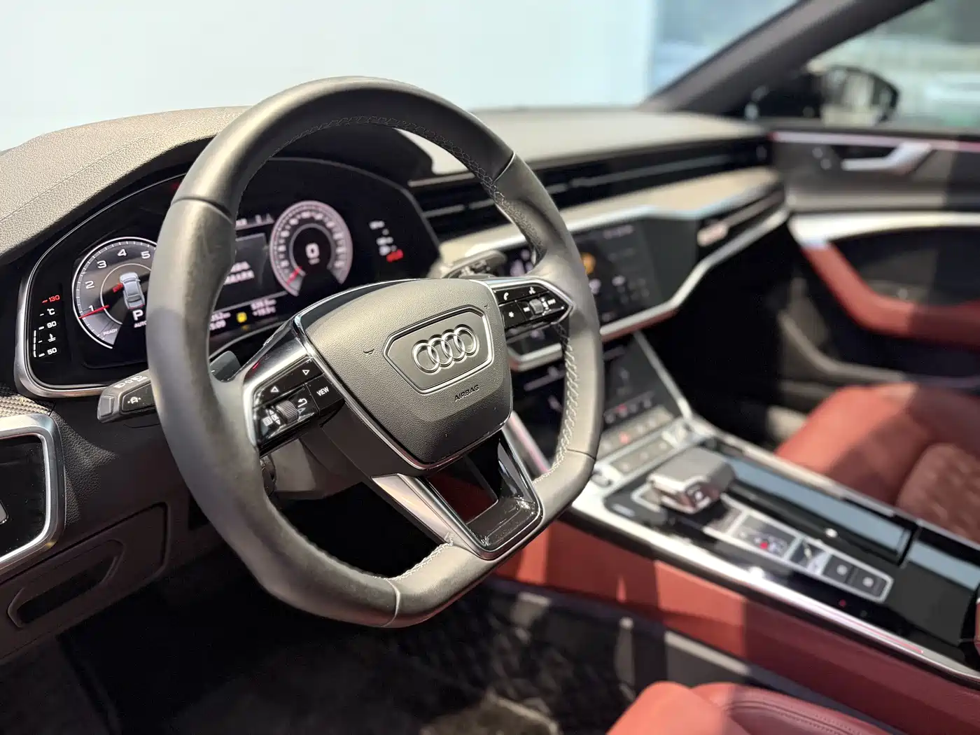 Audi A7L 2022 45 TFSI quattro S-line Black Warrior Edition фото 11