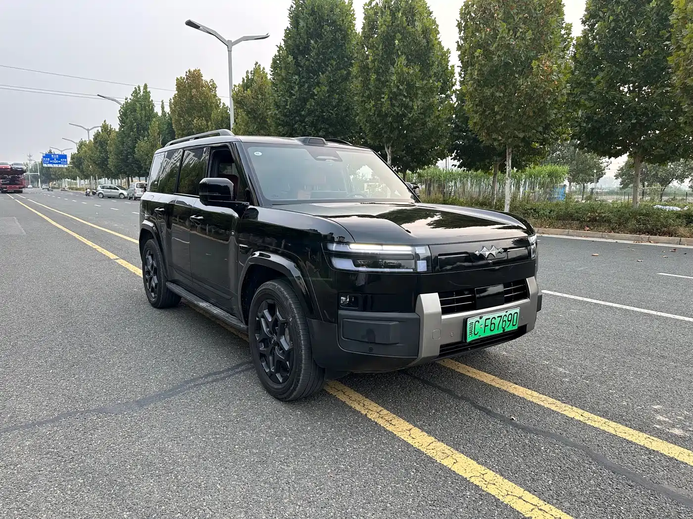 Fang Cheng Bao Titanium 7 2025 — пригон из Китая