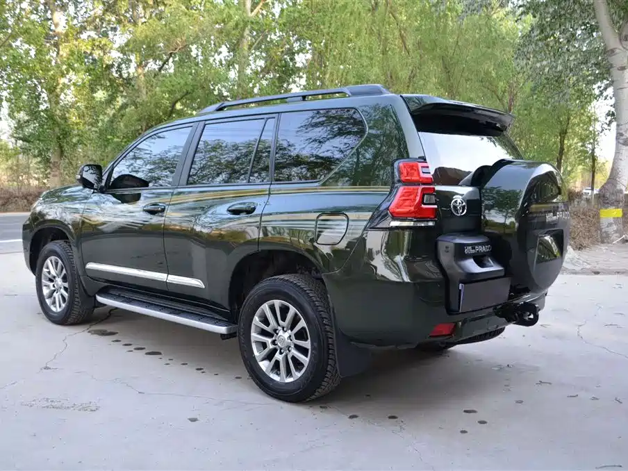 Toyota Prado 2018 3.5L Automatic TX-L Rear-mounted Spare Tire фото 10