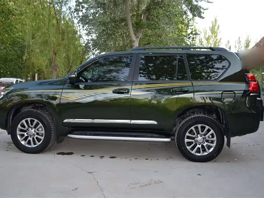 Toyota Prado 2018 3.5L Automatic TX-L Rear-mounted Spare Tire фото 8