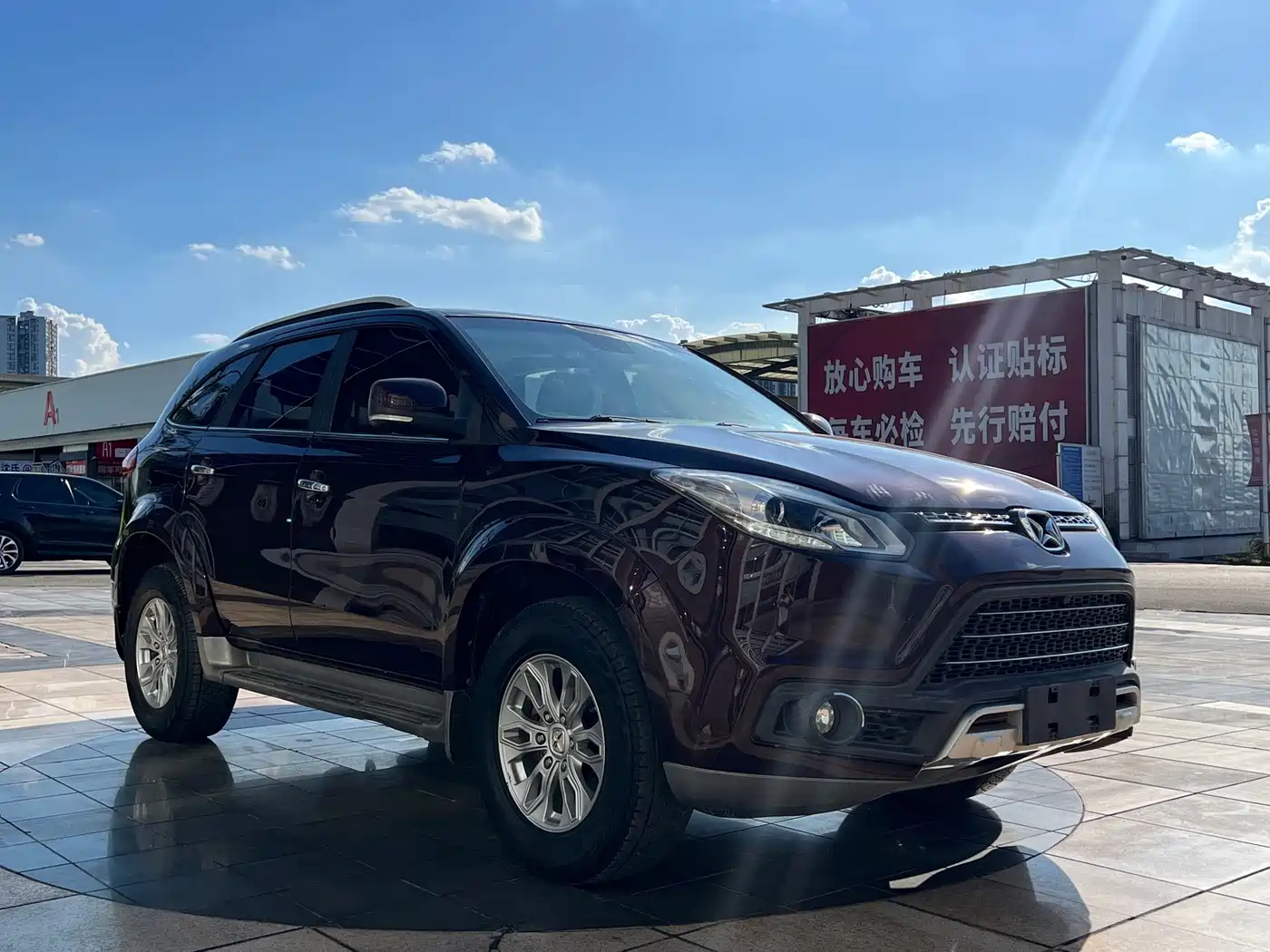 Jiangling Yusheng S350 2018 2017 2.0T Automatic 2WD Diesel Luxury Sunroof 5-Seater