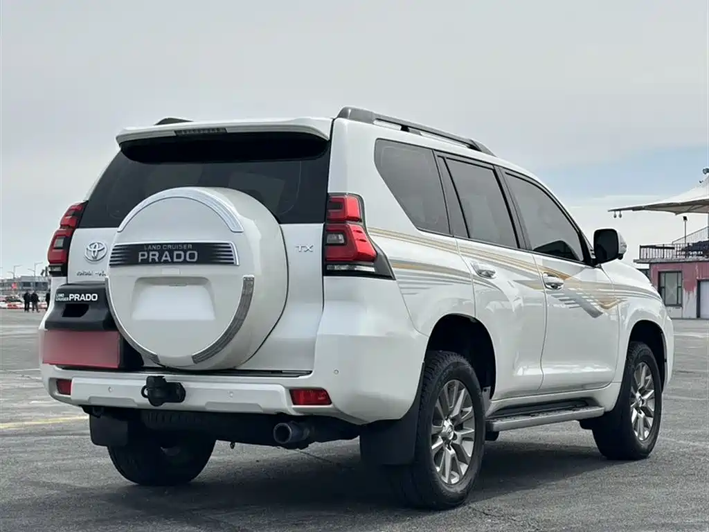 Toyota Prado 2018 3.5L Automatic TX-L Rear-mounted Spare Tire фото 4