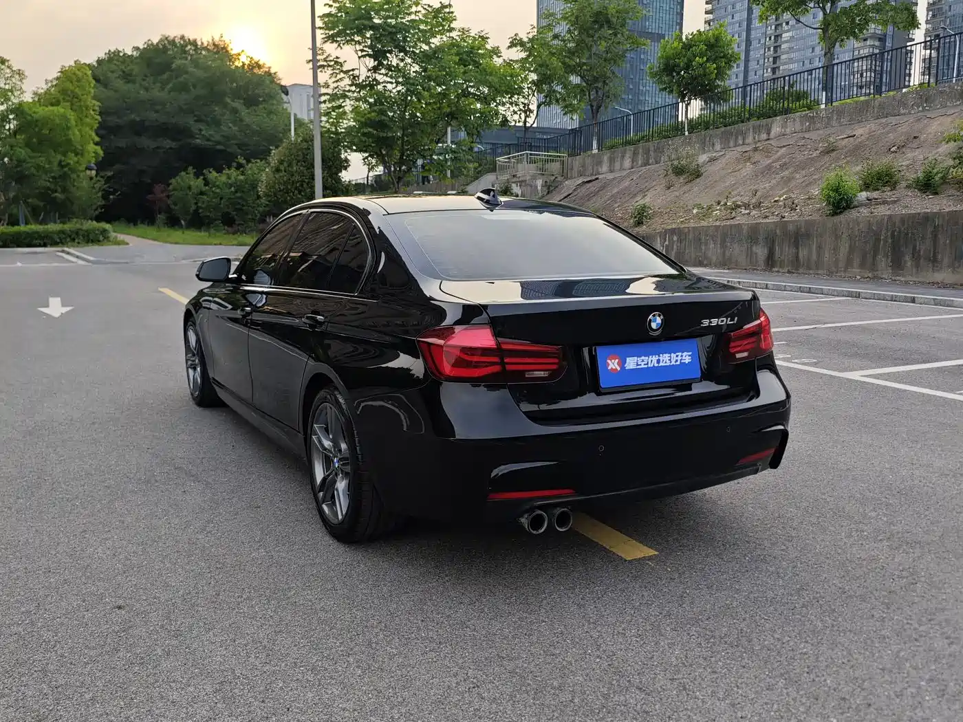 BMW 3 Series 2019 320Li M Sport Black Night Edition фото 15