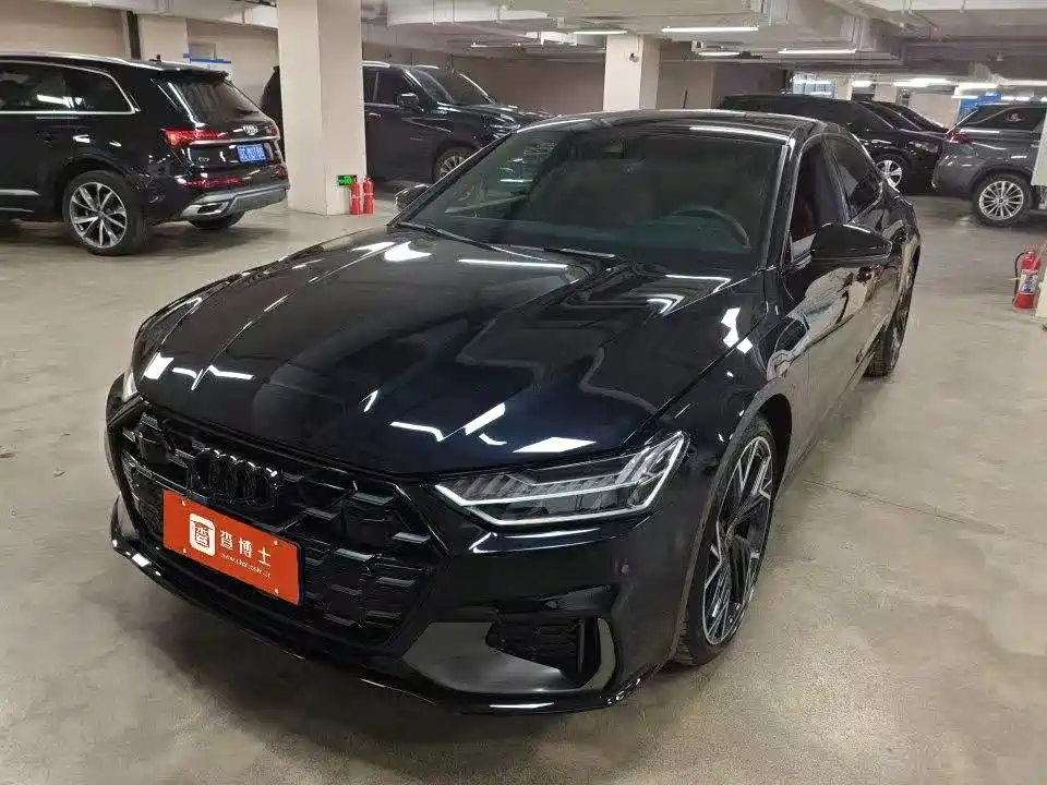 Audi A7L 2025 2025 Model Year 45 TFSI quattro Black Knight Edition