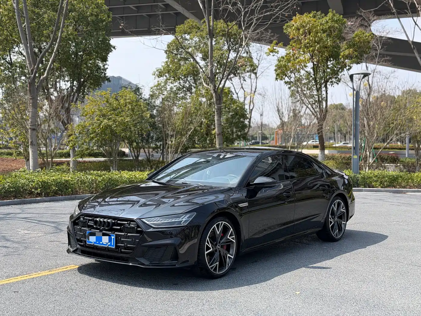 Audi A7L 2024 45 TFSI quattro S-line Black Warrior Edition