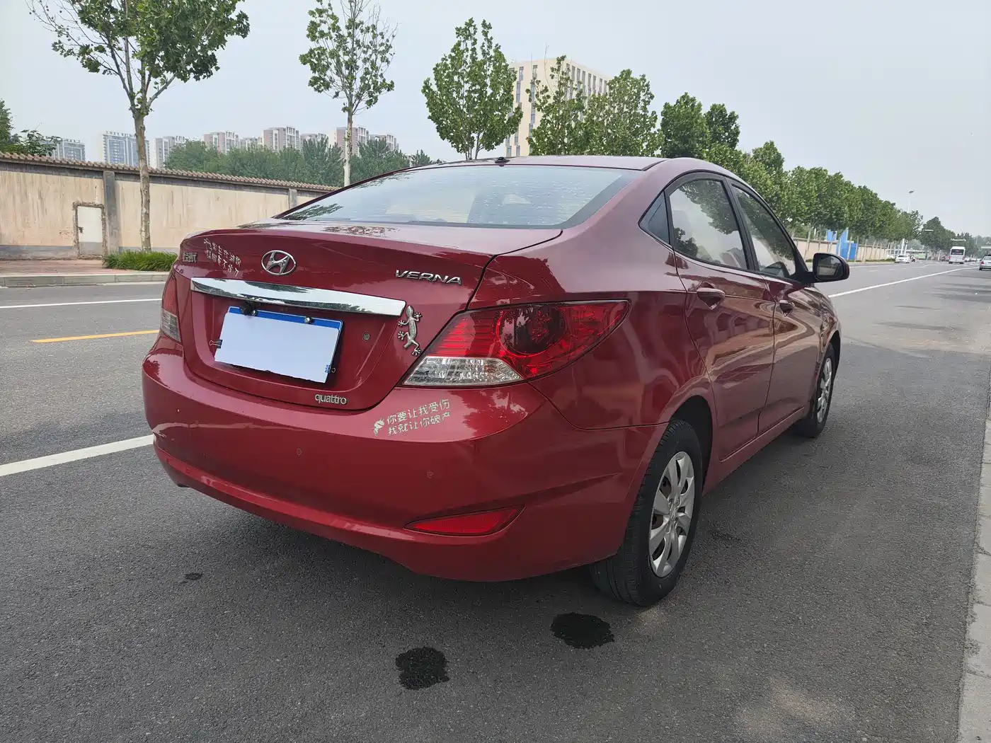 Hyundai Verna 2010 Sedan 1.4L Automatic Fashion GT фото 14