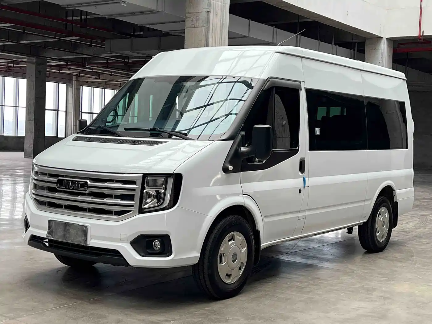 Jiangling JMC Fushun 2024 2025 2.0T Automatic Diesel Long Wheelbase High Roof Passenger Version Business Van 9-seater