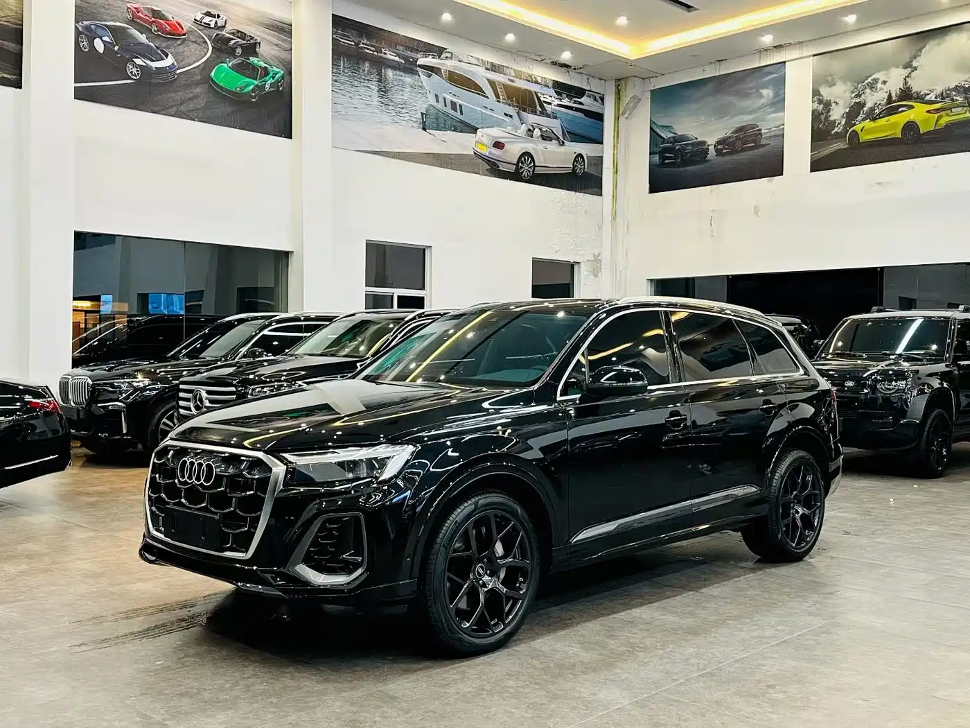 Audi Q7 2025 55 TFSI quattro S line Black Warrior
