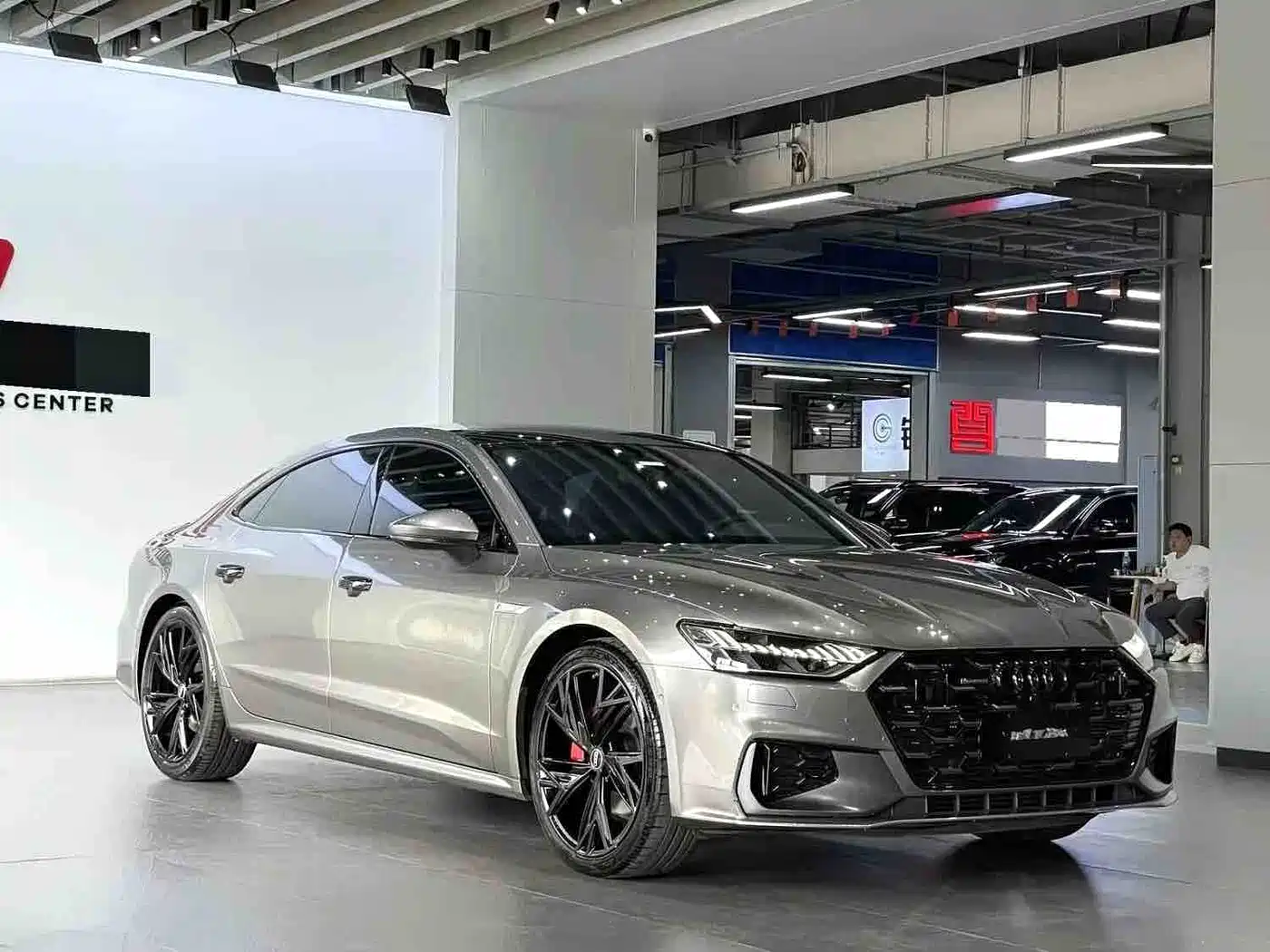 Audi A7L 2025 2025 Model Year 45 TFSI quattro Black Knight Edition