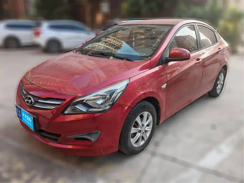 Hyundai Verna 2014 — пригон из Китая