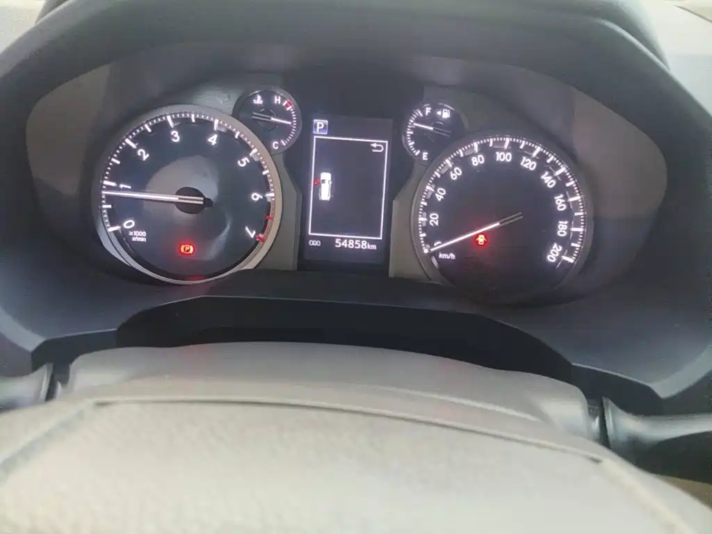 Toyota Prado 2018 2018 3.5L Automatic TX-L Rear-mounted Spare Tire
