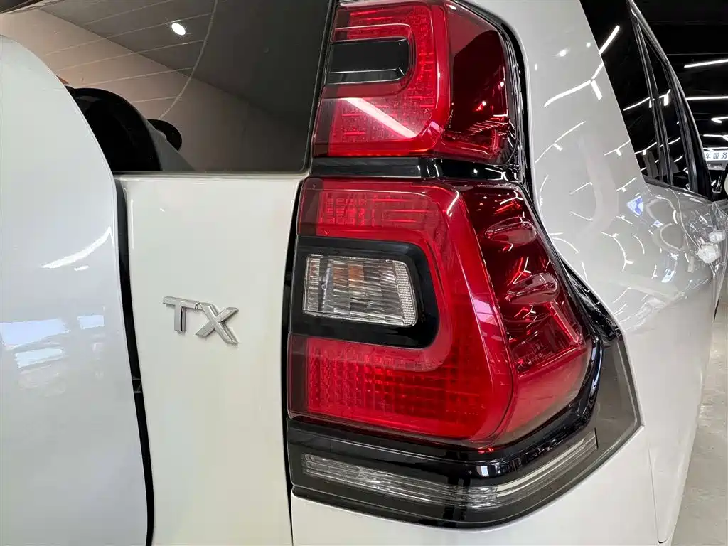 Toyota Prado 2018 3.5L Automatic TX-L Rear-mounted Spare Tire фото 9