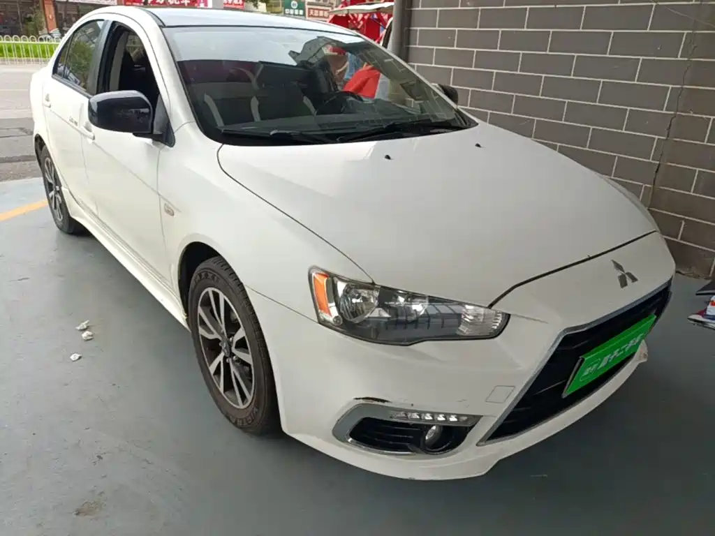 Mitsubishi Lancer EX 2018 2016 1.8L CVT Black & White Replica