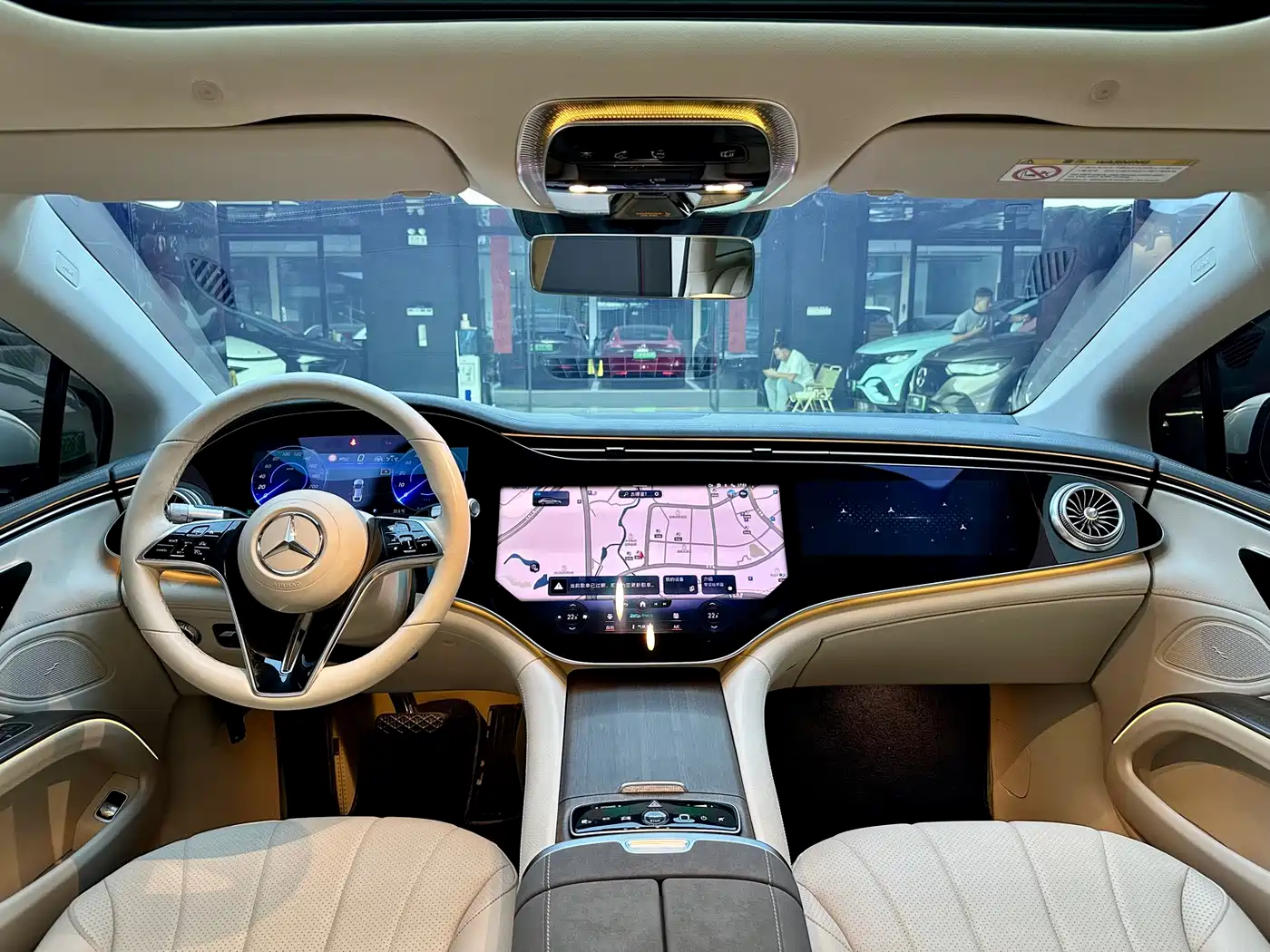Mercedes-Benz EQS 2022 Model Year Facelift 450+ Pioneer Edition фото 13