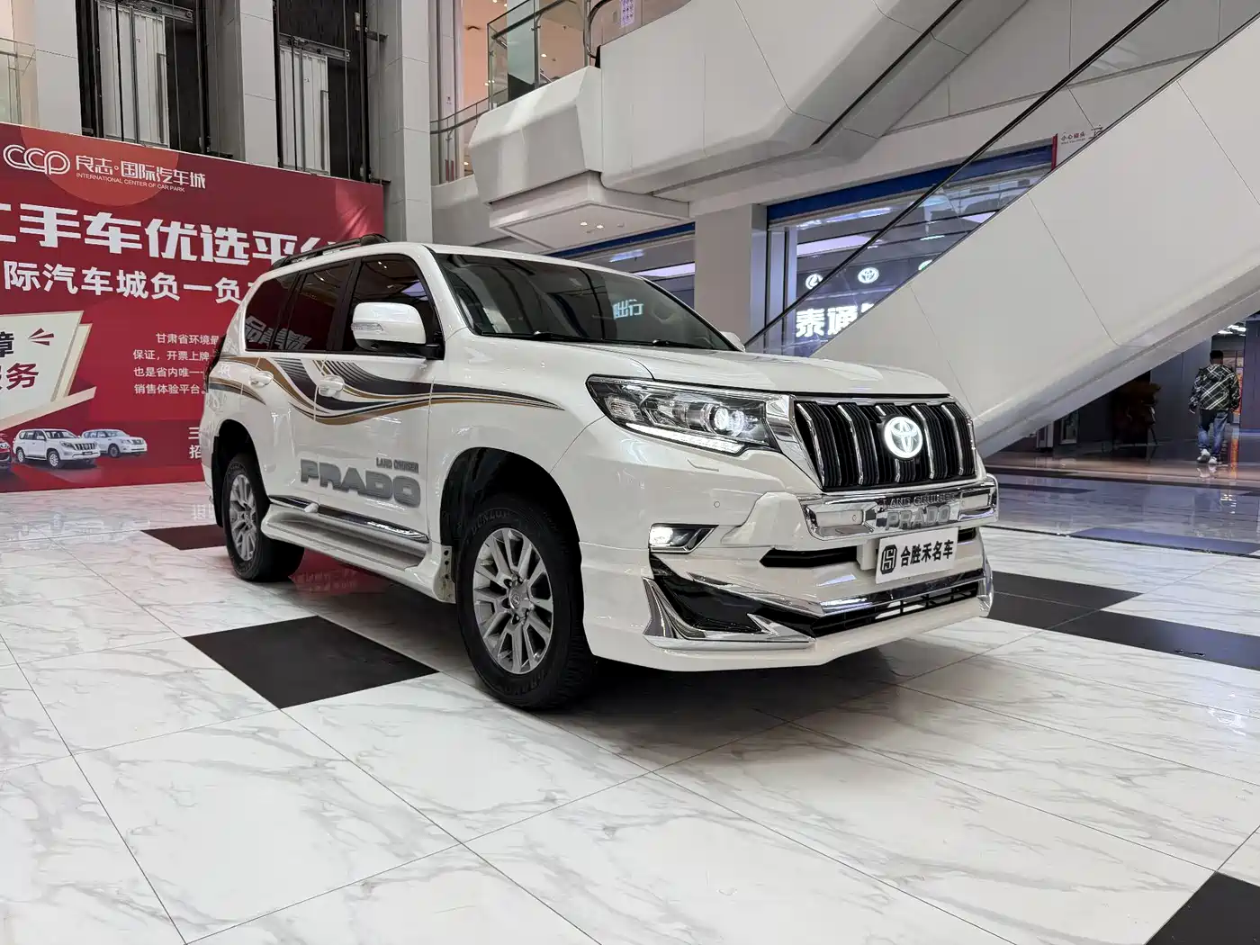 Toyota Prado 2019 3.5L Automatic TX-L Zunxiang Edition with Rear-mounted Spare Tire фото 2