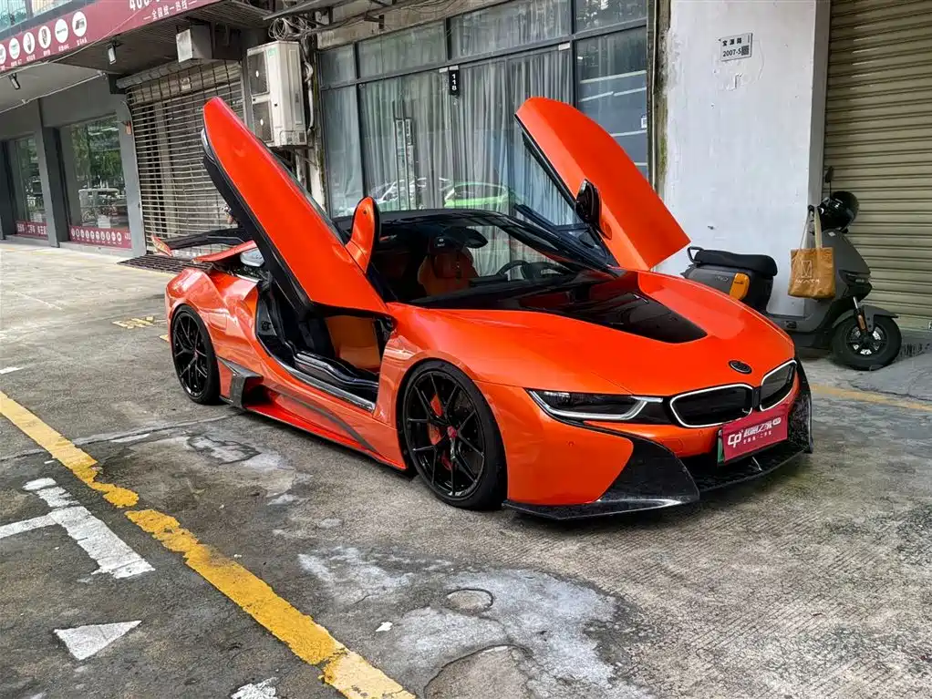 BMW i8 2019 Convertible Sports Car фото 3