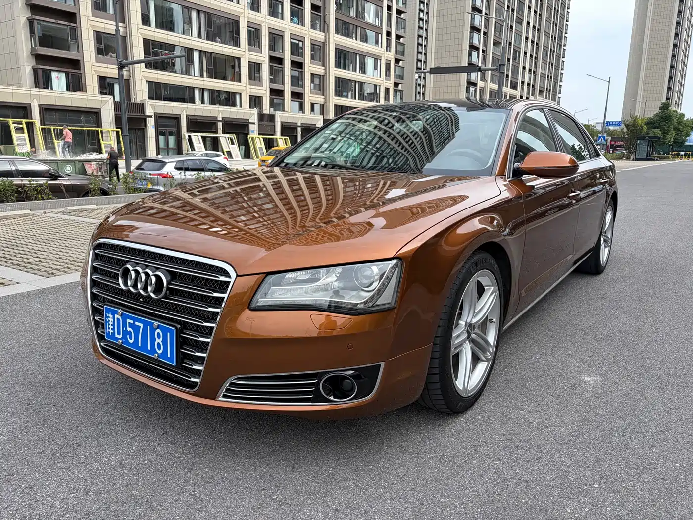 Audi A8 2013 — пригон из Китая